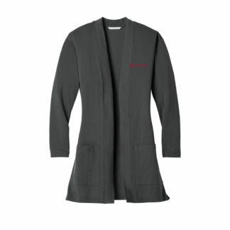 Ladies Long Pocket Cardigan